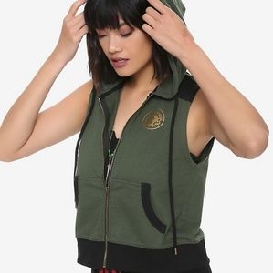 Mulan Hoodie Vest
